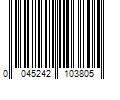 Barcode Image for UPC code 0045242103805