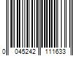 Barcode Image for UPC code 0045242111633