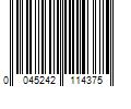 Barcode Image for UPC code 0045242114375