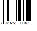 Barcode Image for UPC code 0045242118502