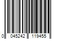 Barcode Image for UPC code 0045242119455