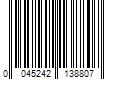 Barcode Image for UPC code 0045242138807