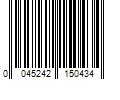 Barcode Image for UPC code 0045242150434