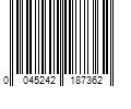 Barcode Image for UPC code 0045242187362