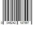 Barcode Image for UPC code 0045242187997