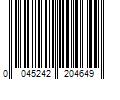 Barcode Image for UPC code 0045242204649