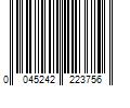 Barcode Image for UPC code 0045242223756