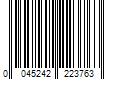 Barcode Image for UPC code 0045242223763