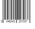 Barcode Image for UPC code 0045242227037