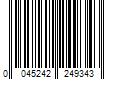 Barcode Image for UPC code 0045242249343