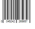 Barcode Image for UPC code 0045242265657