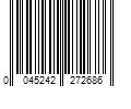 Barcode Image for UPC code 0045242272686