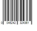 Barcode Image for UPC code 0045242324361