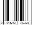 Barcode Image for UPC code 0045242342228