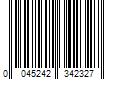 Barcode Image for UPC code 0045242342327