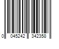 Barcode Image for UPC code 0045242342358