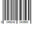 Barcode Image for UPC code 0045242343560