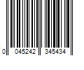 Barcode Image for UPC code 0045242345434