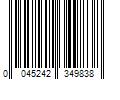 Barcode Image for UPC code 0045242349838