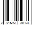 Barcode Image for UPC code 0045242351138