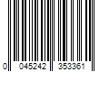 Barcode Image for UPC code 0045242353361