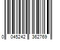 Barcode Image for UPC code 0045242362769