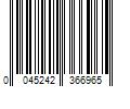 Barcode Image for UPC code 0045242366965