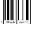 Barcode Image for UPC code 0045242474813