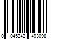 Barcode Image for UPC code 0045242493098