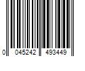 Barcode Image for UPC code 0045242493449