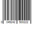 Barcode Image for UPC code 0045242500222