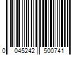 Barcode Image for UPC code 0045242500741