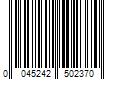 Barcode Image for UPC code 0045242502370