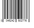 Barcode Image for UPC code 0045242502776