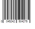 Barcode Image for UPC code 0045242504275