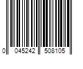 Barcode Image for UPC code 0045242508105