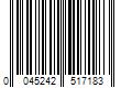 Barcode Image for UPC code 0045242517183