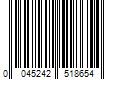 Barcode Image for UPC code 0045242518654