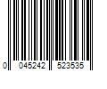 Barcode Image for UPC code 0045242523535