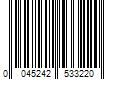 Barcode Image for UPC code 0045242533220