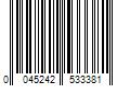 Barcode Image for UPC code 0045242533381