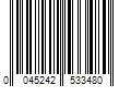 Barcode Image for UPC code 0045242533480