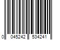 Barcode Image for UPC code 0045242534241. Product Name: Milwaukee Gridiron Black Adjustable Fit Trucker Hat