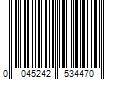 Barcode Image for UPC code 0045242534470