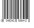 Barcode Image for UPC code 0045242536412