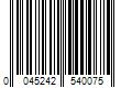 Barcode Image for UPC code 0045242540075