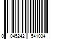 Barcode Image for UPC code 0045242541034