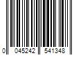 Barcode Image for UPC code 0045242541348