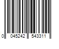 Barcode Image for UPC code 0045242543311