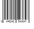 Barcode Image for UPC code 0045242543847